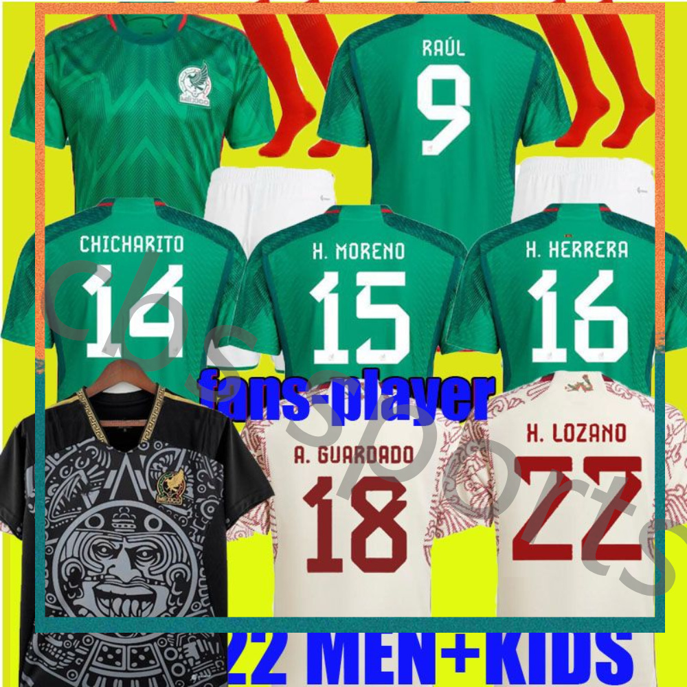 Mexico soccer jerseys H.LOZANO CHICHARITO RAUL LOZANO fans player version G DOS SANTOS Camisetas de futbol men kids kit sets -Factory Outlet, 22/23 home kids
Mexico soccer jerseys H.LOZANO CHICHARITO RAUL LOZANO fans player version G DOS SANTOS Camisetas de futbol men kids kit sets -Factory Outlet, 22/23 home kids