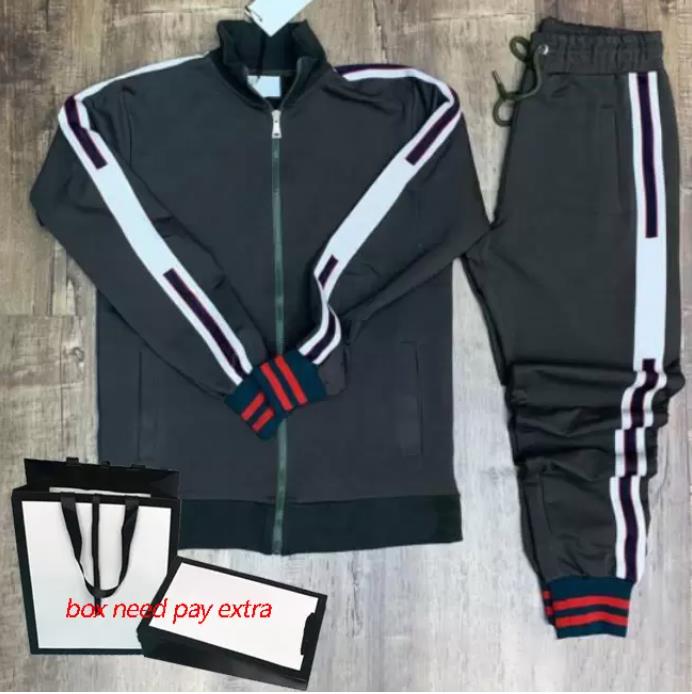 Mens tracksuit Fashion Two pieces men zipper jackets long sleeve jogger set sportwear Loose trouser Letter woman, Hi
Mens tracksuit Fashion Two pieces men zipper jackets long sleeve jogger set sportwear Loose trouser Letter woman, Hi