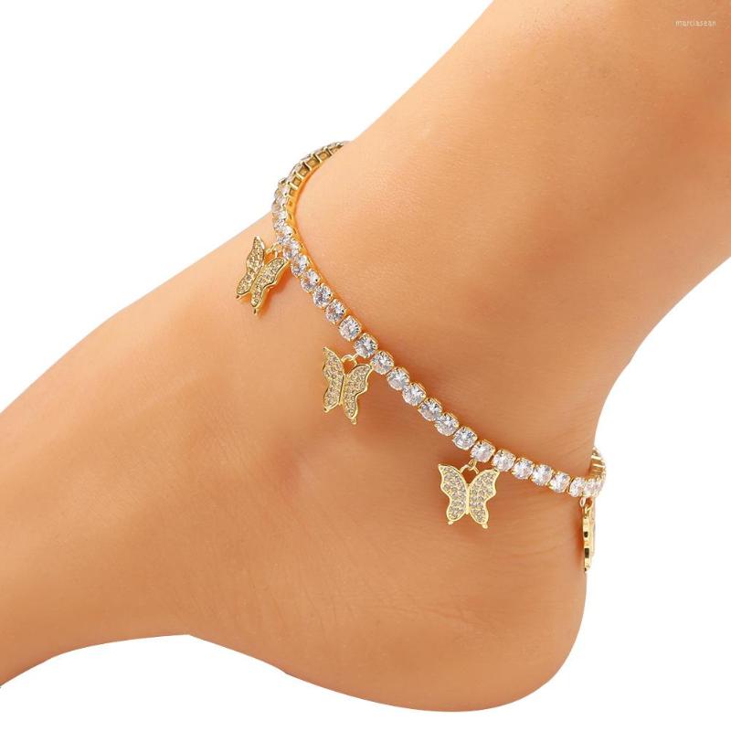Anklets Fashion Zircon Small Butterfly Anklet Girl Elements Shiny Foot Ornaments Wholesale
Anklets Fashion Zircon Small Butterfly Anklet Girl Elements Shiny Foot Ornaments Wholesale