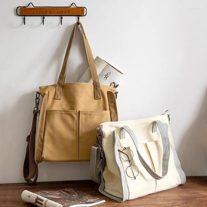 Evening Bags Fashion Large A4 Casual Tote Bag Women's Canvas School Shoulder For Women 2022 Big Cloth Fabric Handbags Female, Khaki
Evening Bags Fashion Large A4 Casual Tote Bag Women's Canvas School Shoulder For Women 2022 Big Cloth Fabric Handbags Female, Khaki