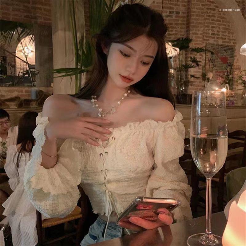 Women's Blouses 2022 Autumn Korean Fashion Crop Tops Woman Casual Long Sleeve Pure Color Blouse Slim Design Sexy Elegant Pullover Female, Khaki
Women's Blouses 2022 Autumn Korean Fashion Crop Tops Woman Casual Long Sleeve Pure Color Blouse Slim Design Sexy Elegant Pullover Female, Khaki