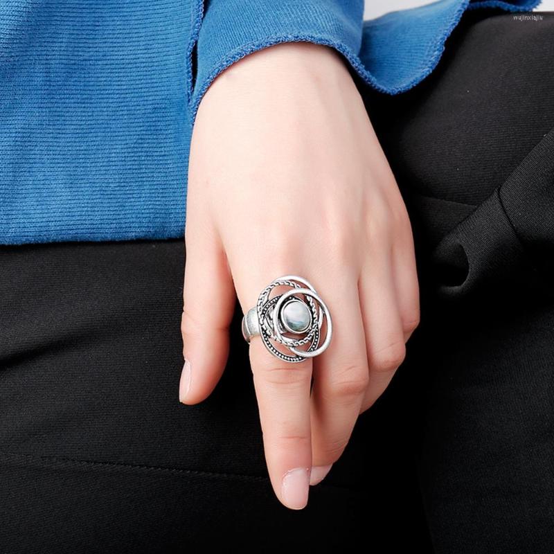 Cluster Rings Big Size Finger For Women Ancient Silver Color Bague Femme Ring Gift 2022 Boho Jewelry Female Anillos Mujer Drop
Cluster Rings Big Size Finger For Women Ancient Silver Color Bague Femme Ring Gift 2022 Boho Jewelry Female Anillos Mujer Drop