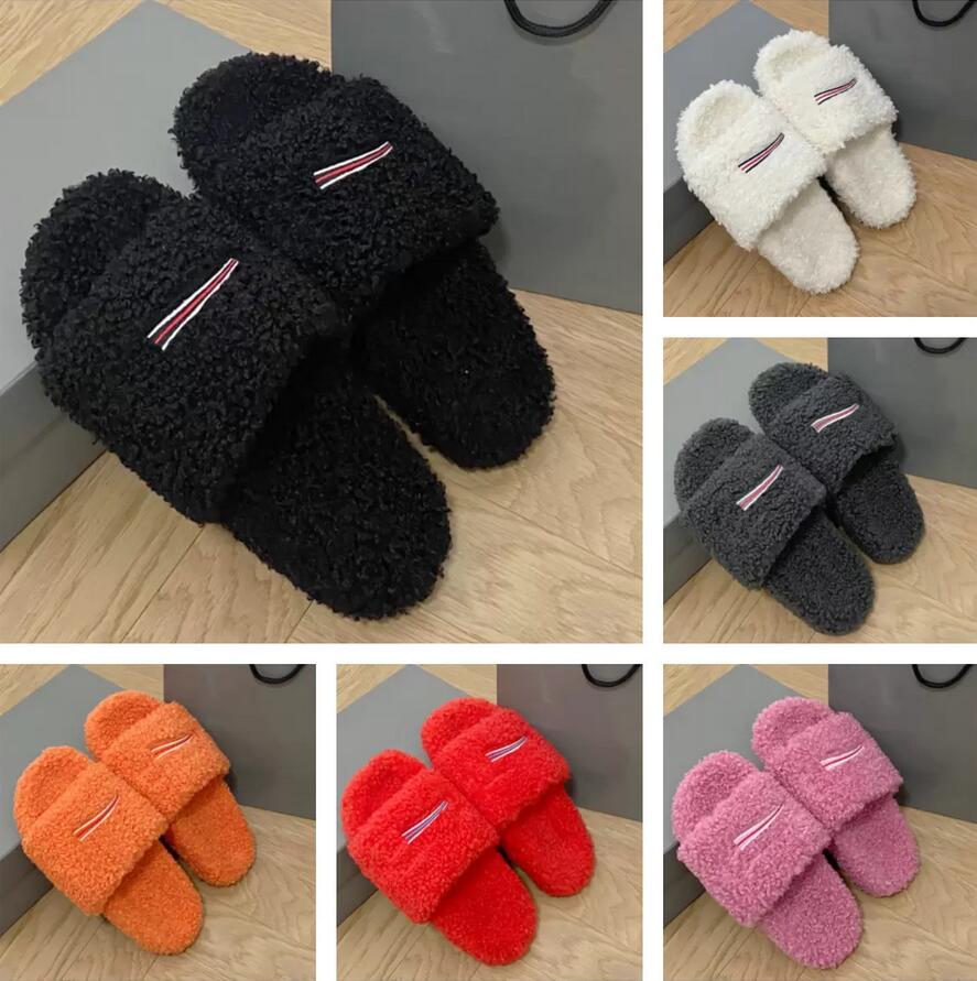 Designer Luxury Womens Slippers Ladies Winter Wool Slides Fur Fluffy Furry Warm letters Sandals Comfortable Fuzzy Girl Flip Flop Slipper
Designer Luxury Womens Slippers Ladies Winter Wool Slides Fur Fluffy Furry Warm letters Sandals Comfortable Fuzzy Girl Flip Flop Slipper