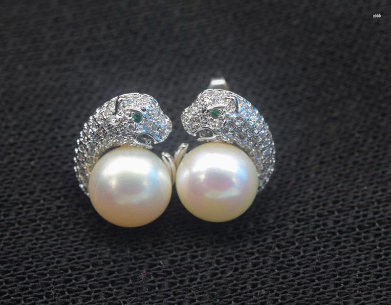 Dangle Earrings Freshwater Pearl White Coin Leopard Stud 9-10mm Wholesale Beads Zircon
Dangle Earrings Freshwater Pearl White Coin Leopard Stud 9-10mm Wholesale Beads Zircon
