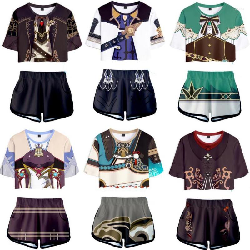 Women's Tracksuits Two Pieces Set Tops And Shorts Genshin Impact Cosplay Costume Hutao Amber Diluc Kaeya Alberch Albedo Tartaglia Tracksuit, 013
Women's Tracksuits Two Pieces Set Tops And Shorts Genshin Impact Cosplay Costume Hutao Amber Diluc Kaeya Alberch Albedo Tartaglia Tracksuit, 013