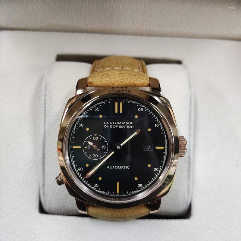 Wristwatches 44mm No Logo Luminous Watch Fashion Sports Seagull 2533 Movement6-point Kinetic Energy Automatic Mechanical, Nokineticenergy
Wristwatches 44mm No Logo Luminous Watch Fashion Sports Seagull 2533 Movement6-point Kinetic Energy Automatic Mechanical, Nokineticenergy