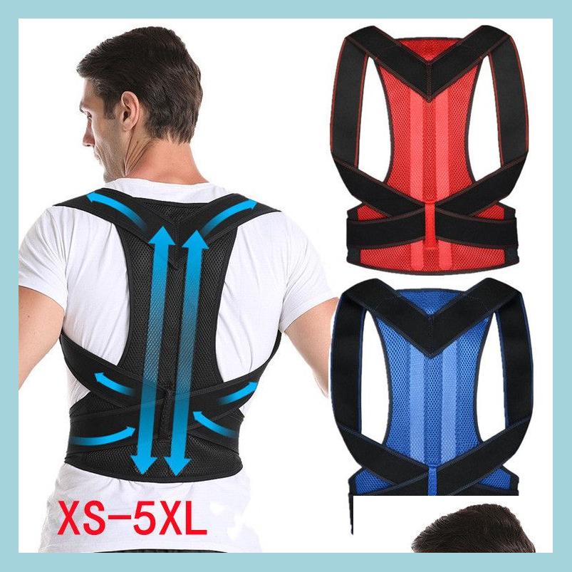 Body Braces Supports 3 Colors Adjustable Support Correction Back Lumbar Shoder Brace Belt Posture Corrector Drop Delivery 2022 Hea Dh168, As the pics showed
Body Braces Supports 3 Colors Adjustable Support Correction Back Lumbar Shoder Brace Belt Posture Corrector Drop Delivery 2022 Hea Dh168, As the pics showed