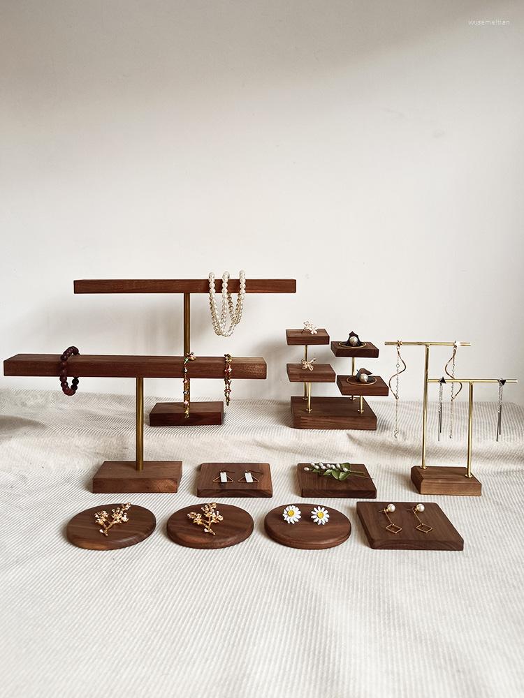 Jewelry Pouches Useful Black Walnut Display Stand Solid Wood T-Bar Round Square Blacks Jewellery
Jewelry Pouches Useful Black Walnut Display Stand Solid Wood T-Bar Round Square Blacks Jewellery
