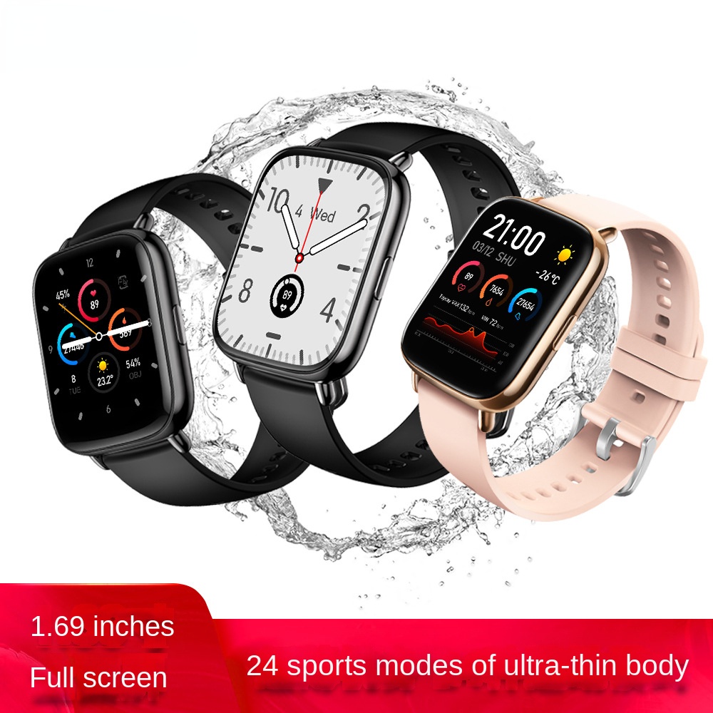 YEZHOU Full Touch Screen 1.69inch latest Bluetooth Smart Watch with Step Counting Body Temperature Detection Dynamic Heart Rate Sleep health
YEZHOU Full Touch Screen 1.69inch latest Bluetooth Smart Watch with Step Counting Body Temperature Detection Dynamic Heart Rate Sleep health