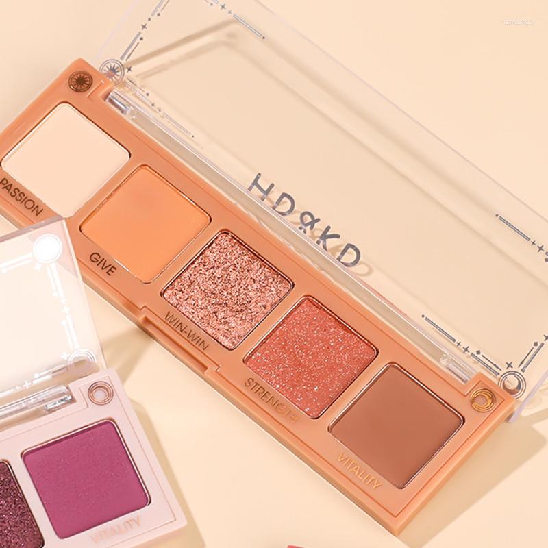 Eye Shadow 5 Colors Eyeshadow Palette Matte Glitter High-gloss Shimmer Pearlescent Eyes Makeup Colorful Pigments, 2c
Eye Shadow 5 Colors Eyeshadow Palette Matte Glitter High-gloss Shimmer Pearlescent Eyes Makeup Colorful Pigments, 2c