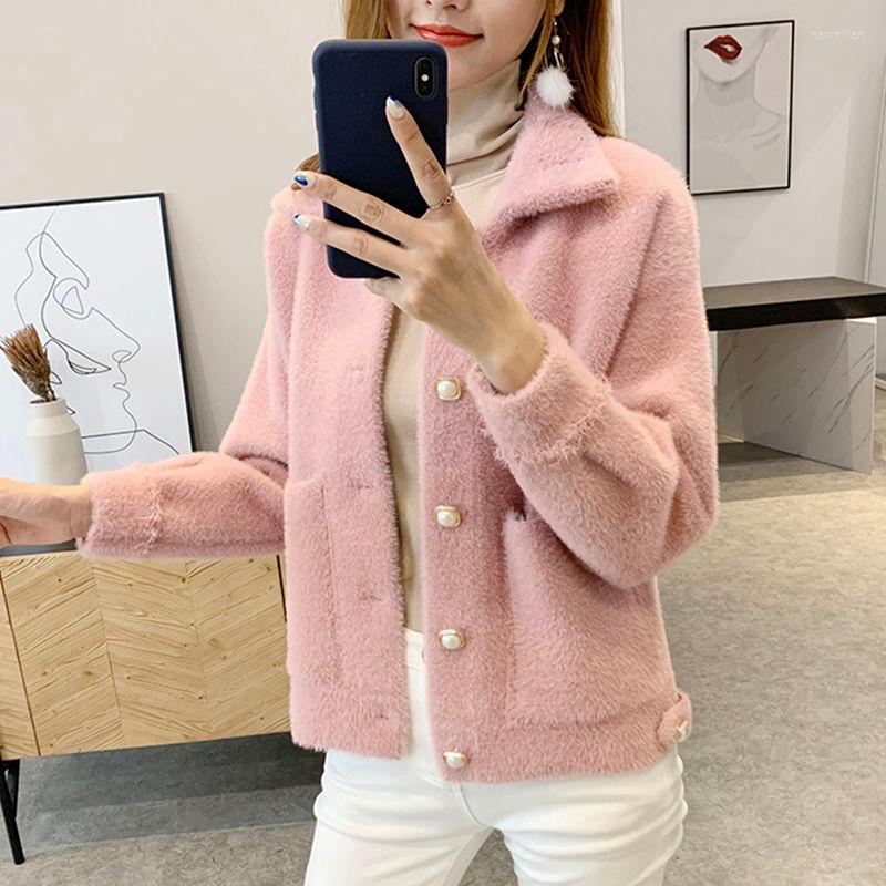 Women' Knits Women' Autumn Winter Wear Imitation Mink Velvet Loose Cardigan Fashion Casual Knitted Sweater R18, Khaki
Women' Knits Women' Autumn Winter Wear Imitation Mink Velvet Loose Cardigan Fashion Casual Knitted Sweater R18, Khaki