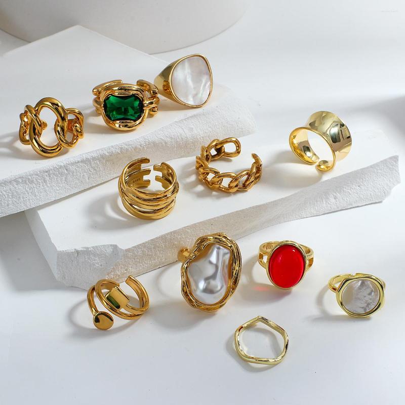 Cluster Rings Flashbuy Thick Chunky Geometric Open Ring Twisted Link Gold Color Stylish Women Male Hip Hop Fashion Jewelry Bague
Cluster Rings Flashbuy Thick Chunky Geometric Open Ring Twisted Link Gold Color Stylish Women Male Hip Hop Fashion Jewelry Bague