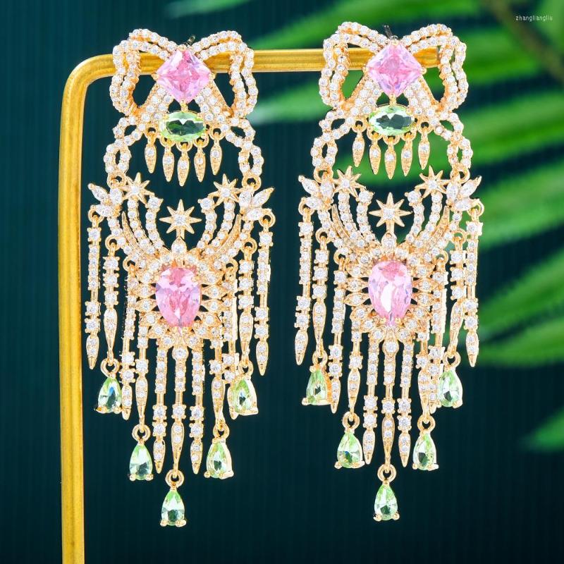 Dangle Earrings Jimbora Dubai Luxury Gorgeous Tassel Pendant For Fashion Women Bridal Earring Aretes De Mujer Modernos Gift 2022
Dangle Earrings Jimbora Dubai Luxury Gorgeous Tassel Pendant For Fashion Women Bridal Earring Aretes De Mujer Modernos Gift 2022