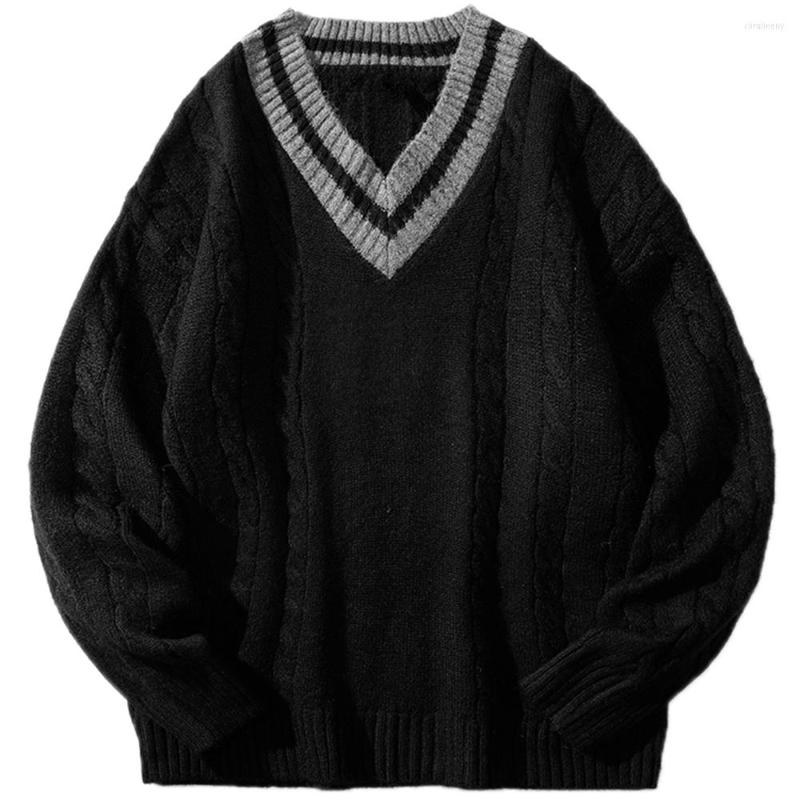Men's Sweaters 2022 Japanese Style Hip Hop Loose Pullover Sweater Oversized Knitted Women And Men Hipster Jersey Unisex Jumper 052, Black
Men's Sweaters 2022 Japanese Style Hip Hop Loose Pullover Sweater Oversized Knitted Women And Men Hipster Jersey Unisex Jumper 052, Black