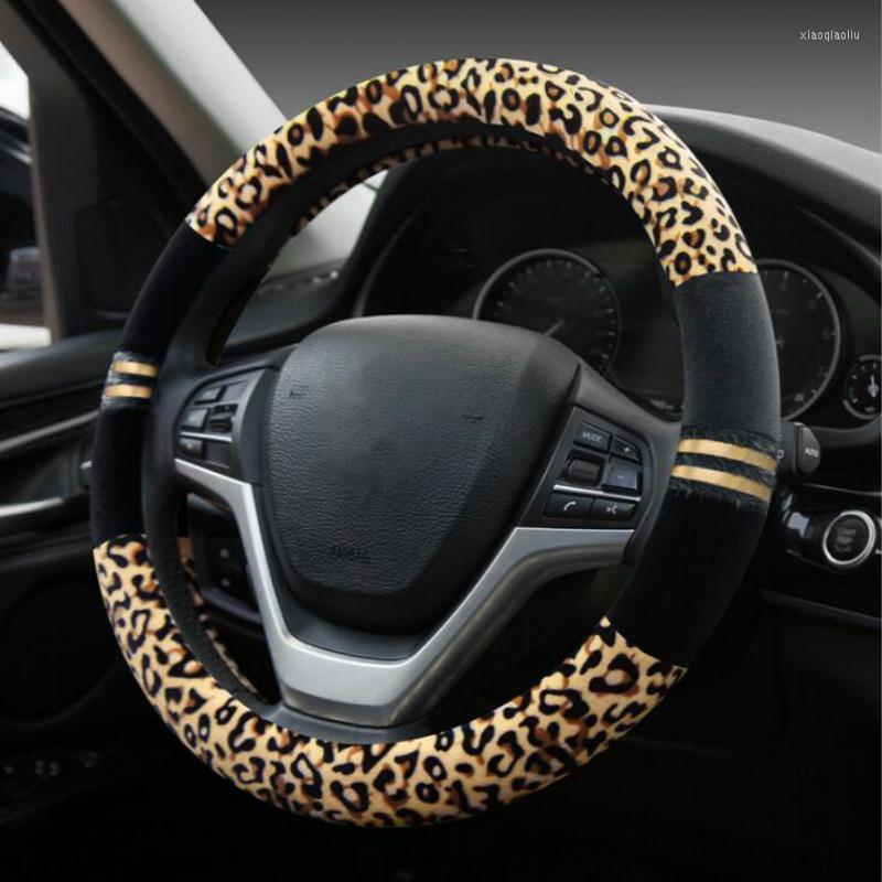 Steering Wheel Covers Universal Soft Warm Plush Cover Leopard Fashion Car Styling Interior Accessories
Steering Wheel Covers Universal Soft Warm Plush Cover Leopard Fashion Car Styling Interior Accessories