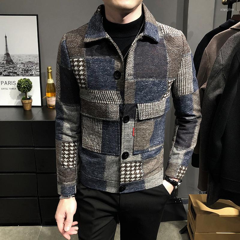 Men's Casual Shirts JDDTON 2022 Autumn Winter Menswear Lapel Hoodless Jacket Men's Slim Plaid Fleece JE696, Grey
Men's Casual Shirts JDDTON 2022 Autumn Winter Menswear Lapel Hoodless Jacket Men's Slim Plaid Fleece JE696, Grey