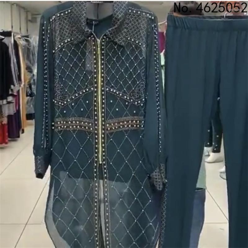 Ethnic Clothing Women 2022 African Dress For Summer Autumn Dashiki Fashion 2 Piece Diamond Top Pant Casual Commuting Set Ladies
Ethnic Clothing Women 2022 African Dress For Summer Autumn Dashiki Fashion 2 Piece Diamond Top Pant Casual Commuting Set Ladies