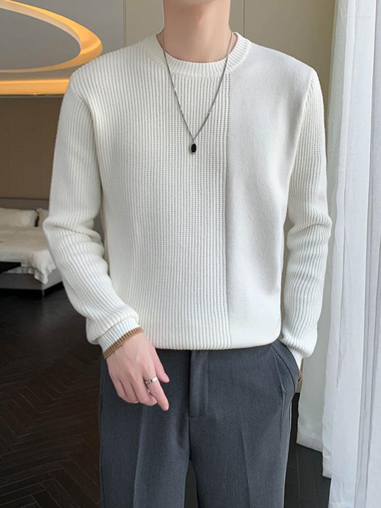 Men's Sweaters Winter Light Bottomed Autumn Men Sweater Thickened Round Neck 2023 Korean Fashion Solid Color Male Pullover 2A6312, Black
Men's Sweaters Winter Light Bottomed Autumn Men Sweater Thickened Round Neck 2023 Korean Fashion Solid Color Male Pullover 2A6312, Black