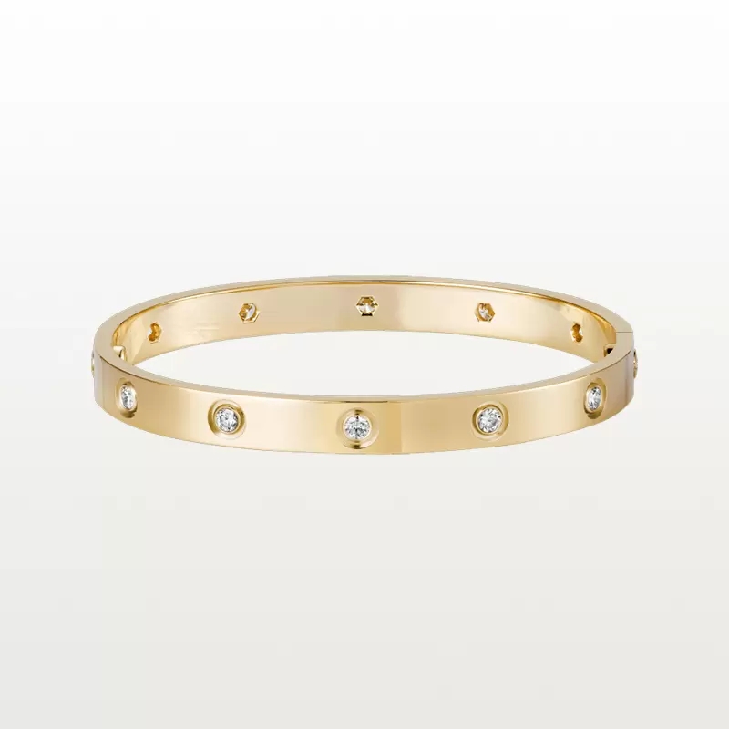 Love Screw Bracelet Designer Bangle 10 Diamond Charm Bracelets Designers Jewelry Titanium Steel Gold-Plated Never Fade Not Allergic Gold/Silver/Rose
Love Screw Bracelet Designer Bangle 10 Diamond Charm Bracelets Designers Jewelry Titanium Steel Gold-Plated Never Fade Not Allergic Gold/Silver/Rose