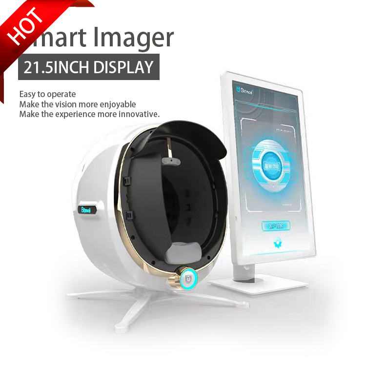 Skin Diagnosis System Multi-language Test Facial Acne Pores Moisture Scanner Analysis Machine 36 Million Pixels Skin Analyzer With 21.5 Inch Touch Screen
Skin Diagnosis System Multi-language Test Facial Acne Pores Moisture Scanner Analysis Machine 36 Million Pixels Skin Analyzer With 21.5 Inch Touch Screen
