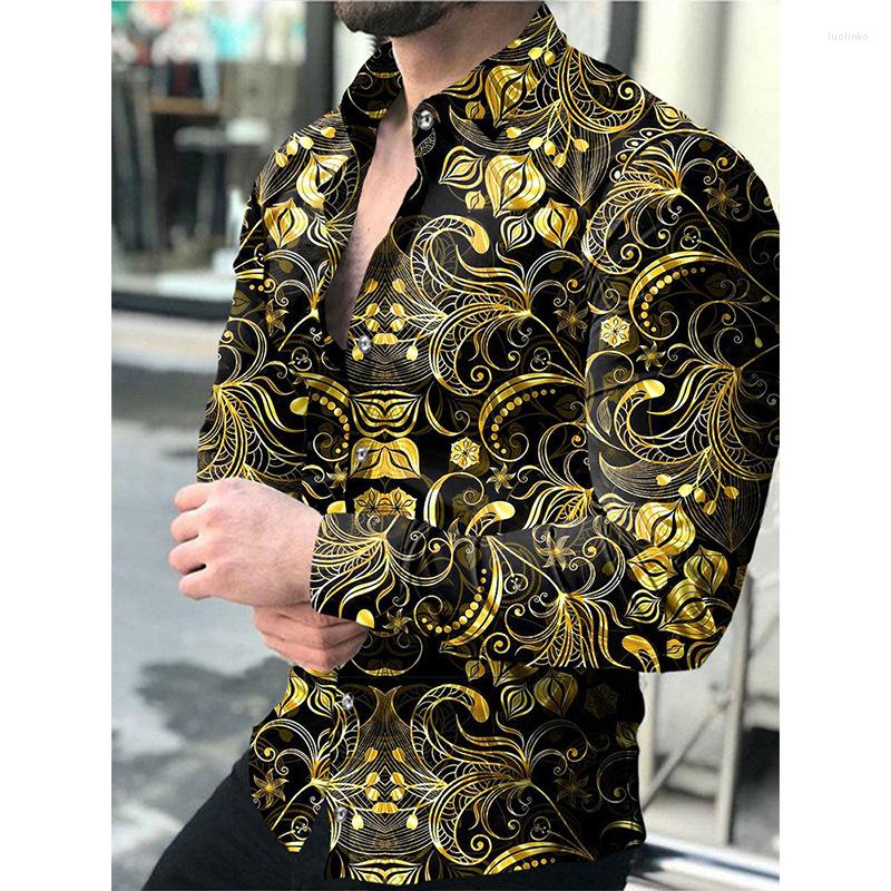 Men's Casual Shirts 2022 Fall/Winter Men's Fashion Shirt Lapel Button Digital Printing Long Sleeve Street Party Ball, American size 16
Men's Casual Shirts 2022 Fall/Winter Men's Fashion Shirt Lapel Button Digital Printing Long Sleeve Street Party Ball, American size 16