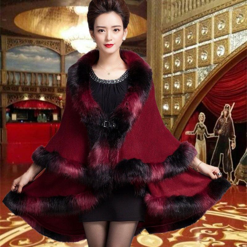 Women's Fur 2022 Autumn Long Section Winter High-end Fashion Hanging Knitted Sweater Women Imitation Shawl Cloak, Black
Women's Fur 2022 Autumn Long Section Winter High-end Fashion Hanging Knitted Sweater Women Imitation Shawl Cloak, Black