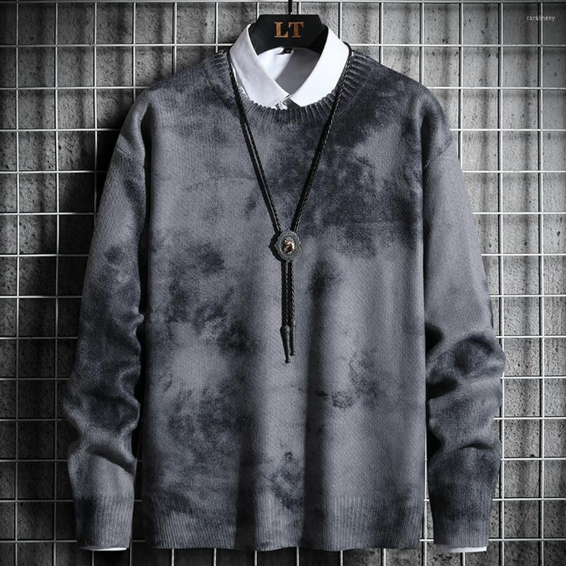 Men's Sweaters Tie Dye For Men Fashion Clothing Autumn Winter Crewneck Knitted Jumpers Streetwear Tops Long Sleeves, White
Men's Sweaters Tie Dye For Men Fashion Clothing Autumn Winter Crewneck Knitted Jumpers Streetwear Tops Long Sleeves, White