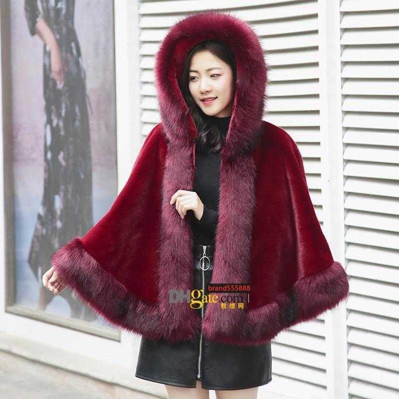 Women's Fur & Faux Winter Women Short Cloak Coat Warm Thick Feather Coats Female Hooded Jacket Sleeveless Outwear, Burgundy
Women's Fur & Faux Winter Women Short Cloak Coat Warm Thick Feather Coats Female Hooded Jacket Sleeveless Outwear, Burgundy