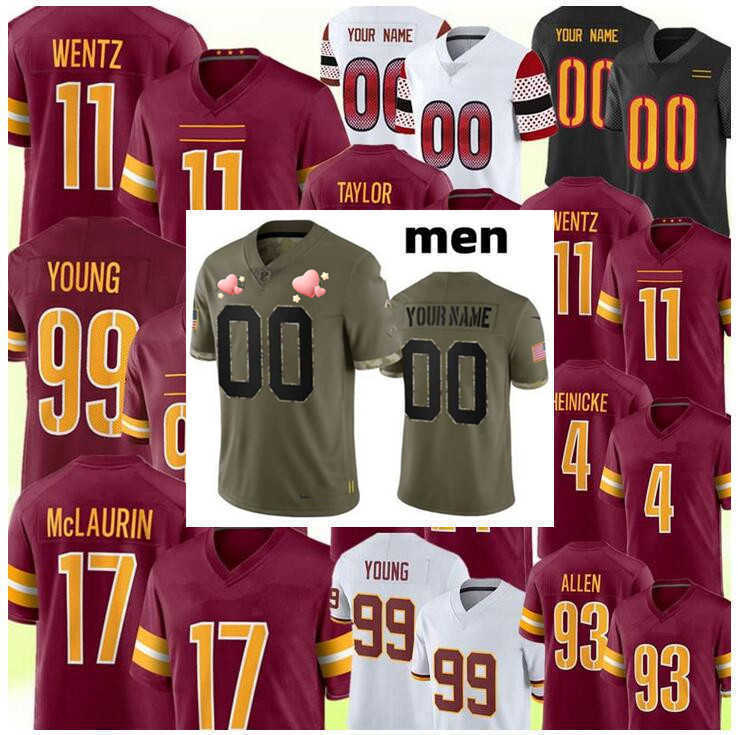 Football Jersey Washington''Commanders''17 Terry McLaurin 99 Chase Young 21 Sean Taylor 11 Carson Wentz 24 Antonio Gibson 8 Brian Robinson 93 Jonathan Allen, Color
Football Jersey Washington''Commanders''17 Terry McLaurin 99 Chase Young 21 Sean Taylor 11 Carson Wentz 24 Antonio Gibson 8 Brian Robinson 93 Jonathan Allen, Color