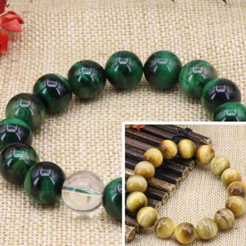 Strand 2 Colors 12mm Natural Round Green Yellow Tiger Eyes Stone Beads Bracelets & Bangle Charms Jewelry 7.5inch B3161
Strand 2 Colors 12mm Natural Round Green Yellow Tiger Eyes Stone Beads Bracelets & Bangle Charms Jewelry 7.5inch B3161