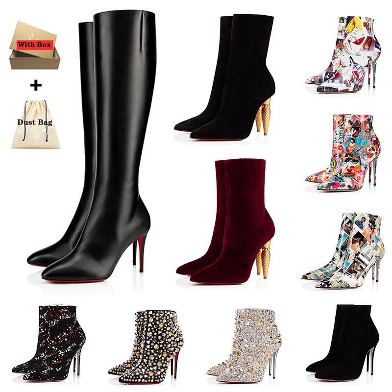 2022 designer women over the knee boots lady sexy pointed-toe pumps style high heels boot ankle short booties luxury red bottoms lipstick heel 35-42, C10
2022 designer women over the knee boots lady sexy pointed-toe pumps style high heels boot ankle short booties luxury red bottoms lipstick heel 35-42, C10