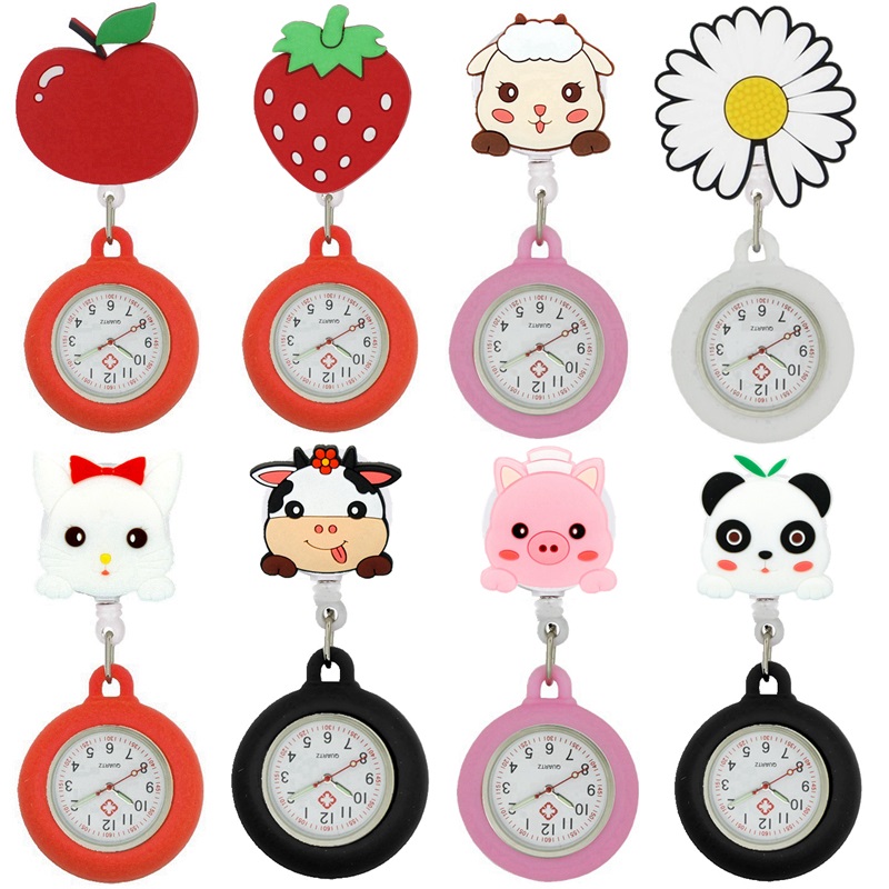 Card Holders Unisex 3D Cartoon Nurse Lovely Animal Flower Fruits Sile Pocket Watches Medical Doctor Retractable Clip Pendant Gift Cl Smtqe, As details
Card Holders Unisex 3D Cartoon Nurse Lovely Animal Flower Fruits Sile Pocket Watches Medical Doctor Retractable Clip Pendant Gift Cl Smtqe, As details