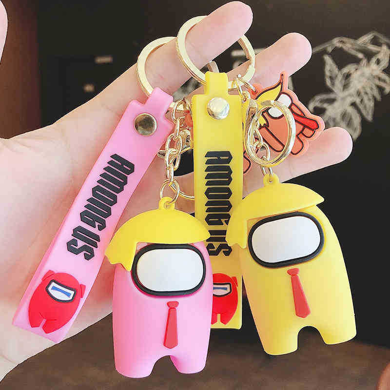 Keychains Cartoon creative space werewolf kill key simple car silicone student bag pendant small gift
Keychains Cartoon creative space werewolf kill key simple car silicone student bag pendant small gift