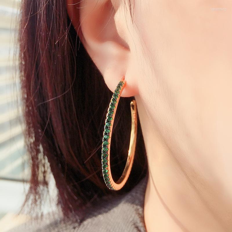 Hoop Earrings Copper Multicolor Cubic Zirconia Big Round Fashion Temperament Female Party Gift For Womens Jewelry
Hoop Earrings Copper Multicolor Cubic Zirconia Big Round Fashion Temperament Female Party Gift For Womens Jewelry