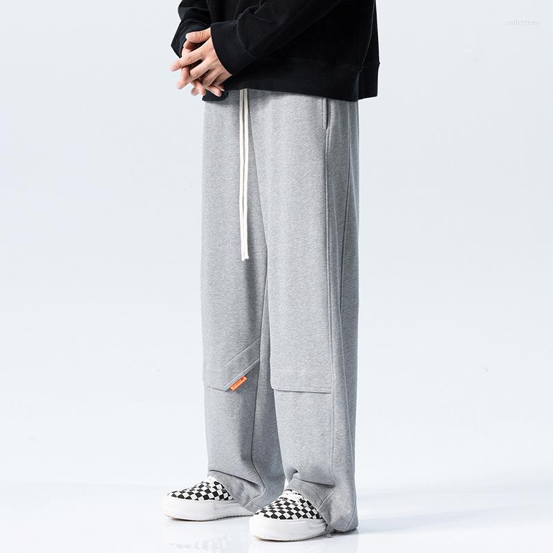 Men's Pants Men's Spring And Autumn Sports Loose Trousers Straight Can Be Tied Youth Casual Streetwear Joggers, Gray
Men's Pants Men's Spring And Autumn Sports Loose Trousers Straight Can Be Tied Youth Casual Streetwear Joggers, Gray