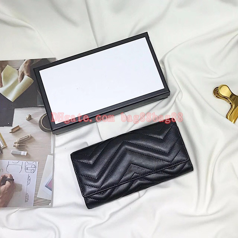 Designer Wallet Marmont Series Long Wallets Imported Top Layer Sheepskin Human Pattern Design Classic Simple Fashion Men Women purses wallet G5036, Pink
Designer Wallet Marmont Series Long Wallets Imported Top Layer Sheepskin Human Pattern Design Classic Simple Fashion Men Women purses wallet G5036, Pink