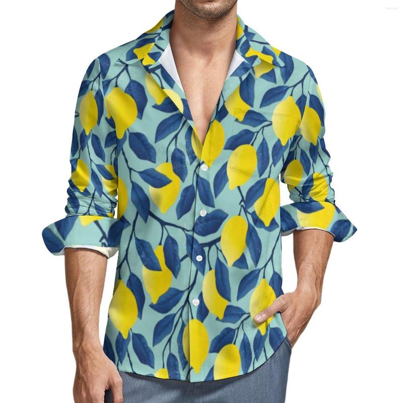 Men's Casual Shirts Cute Lemon Shirt Autumn Funny Citrus Fruit Man Cool Blouses Long Sleeve Design Harajuku Top Plus Size 3XL 4XL, Style-8
Men's Casual Shirts Cute Lemon Shirt Autumn Funny Citrus Fruit Man Cool Blouses Long Sleeve Design Harajuku Top Plus Size 3XL 4XL, Style-8