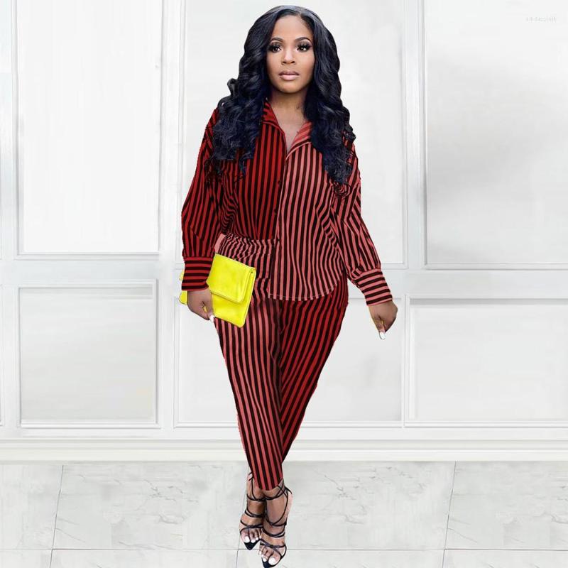 Women' Two Piece Pants Striped Color Block Spliced Sweatsuit Turn Down Collar Long Sleeve Blouse And Pencil Trouser Autumn Fall Tracksuits, Black
Women' Two Piece Pants Striped Color Block Spliced Sweatsuit Turn Down Collar Long Sleeve Blouse And Pencil Trouser Autumn Fall Tracksuits, Black