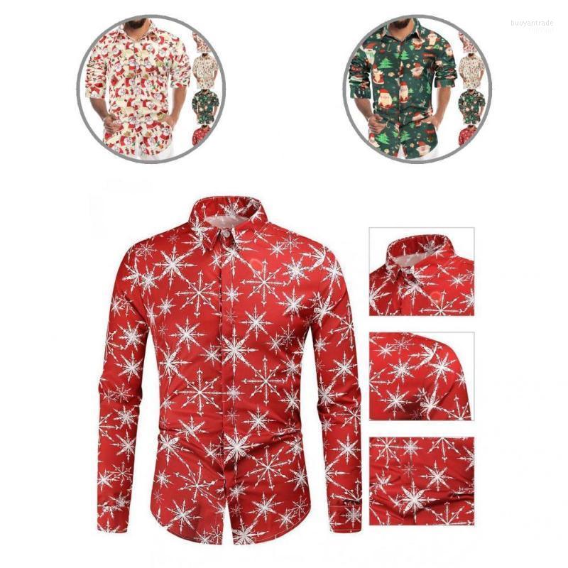 Men's Casual Shirts Men's Holiday Great Colorful Men Shirt Santa Claus Spring Buttons For Parties, Red
Men's Casual Shirts Men's Holiday Great Colorful Men Shirt Santa Claus Spring Buttons For Parties, Red