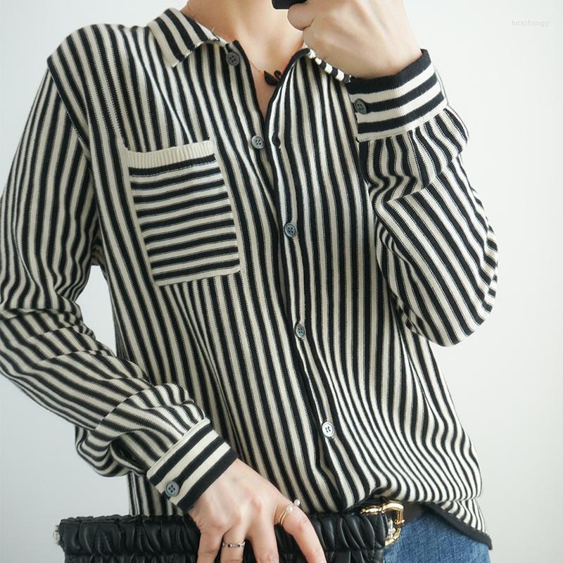 Women' Knits Women' & Tees Women Cashmere Striped Shirt Short Front And Long Back Knitting Cardigans Ladies Sweaters Cardigan Woman, Black and white
Women' Knits Women' & Tees Women Cashmere Striped Shirt Short Front And Long Back Knitting Cardigans Ladies Sweaters Cardigan Woman, Black and white