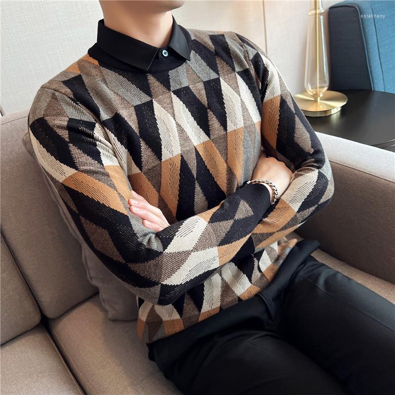 Men's Sweaters Plus Size 4XL-M Thick Warm Winter Jacquard Sweater For Men Clothing 2022 Fashion Fake-2Pieces Slim Fit Casual Knitted, 9855black
Men's Sweaters Plus Size 4XL-M Thick Warm Winter Jacquard Sweater For Men Clothing 2022 Fashion Fake-2Pieces Slim Fit Casual Knitted, 9855black
