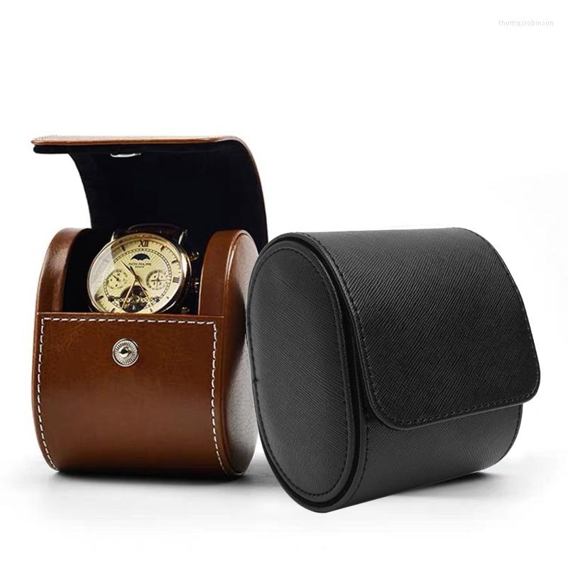 Watch Boxes Case PU Leather Roll Organizer For Jewelry Storage Detachable Anti-Slide Cushion Black & Brown 1 Slot
Watch Boxes Case PU Leather Roll Organizer For Jewelry Storage Detachable Anti-Slide Cushion Black & Brown 1 Slot