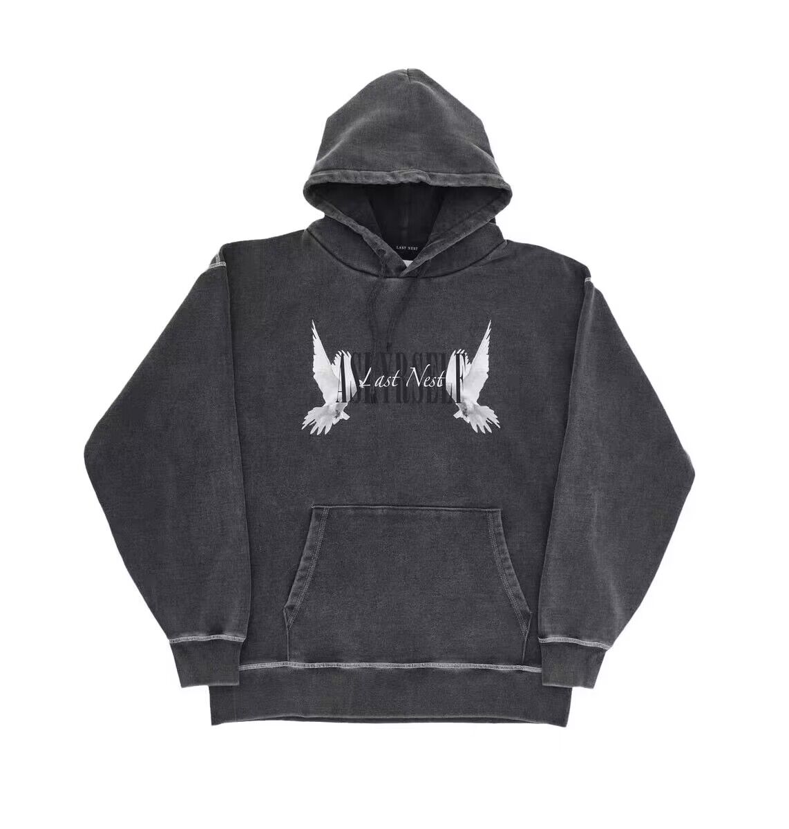 2022 Ask Vintage Washed Hoodie High Street Sanskrit Alphabet Print Men's And Women's Loose Plush Hoodie, White
2022 Ask Vintage Washed Hoodie High Street Sanskrit Alphabet Print Men's And Women's Loose Plush Hoodie, White