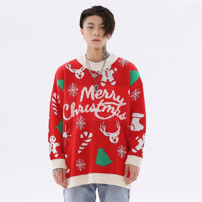 Men's Sweaters 2022 Christmas Sweater Men Streetwear Knitted Hip Hop Retro Pullover Autumn Cotton Casual Graphic, Red
Men's Sweaters 2022 Christmas Sweater Men Streetwear Knitted Hip Hop Retro Pullover Autumn Cotton Casual Graphic, Red