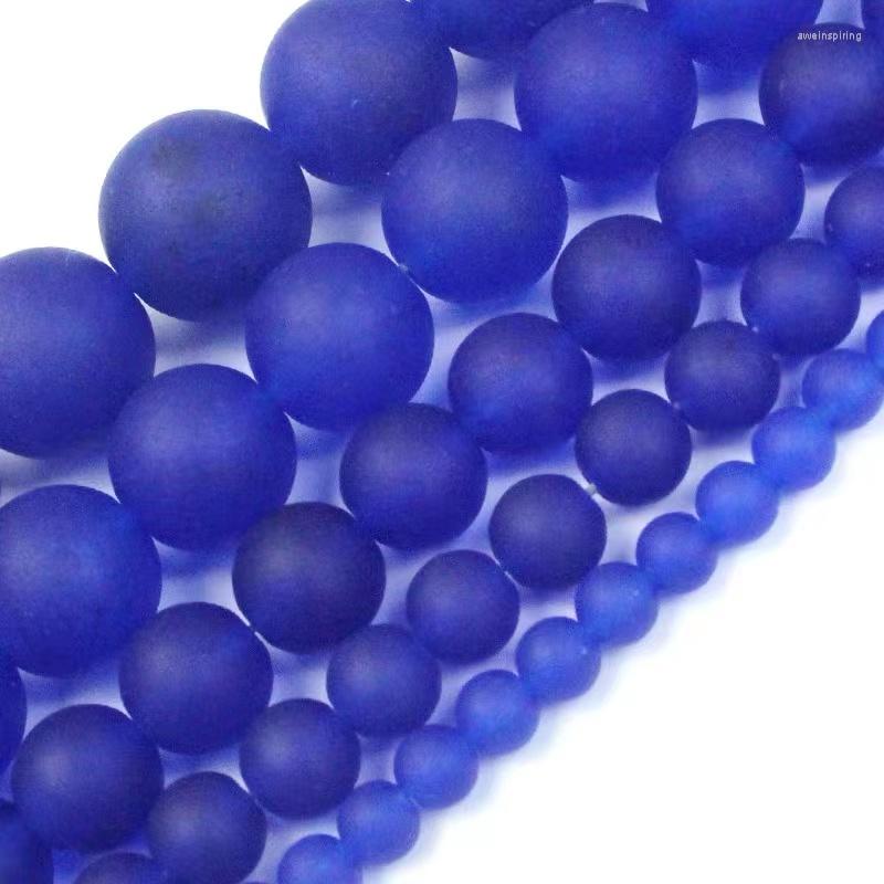 Beads Natural Stone Matte Dark Blue Jades Chalcedony Round Loose Spacer For Jewelry Making Diy Bracelets 4 6 8 10 12mm 15''
Beads Natural Stone Matte Dark Blue Jades Chalcedony Round Loose Spacer For Jewelry Making Diy Bracelets 4 6 8 10 12mm 15''
