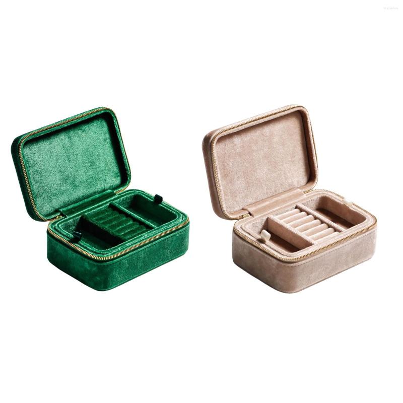 Jewelry Pouches 2 Layer Organizer Box Container Gift Portable Storage For Bracelets Rings Women Girls Wedding Valentines Day
Jewelry Pouches 2 Layer Organizer Box Container Gift Portable Storage For Bracelets Rings Women Girls Wedding Valentines Day