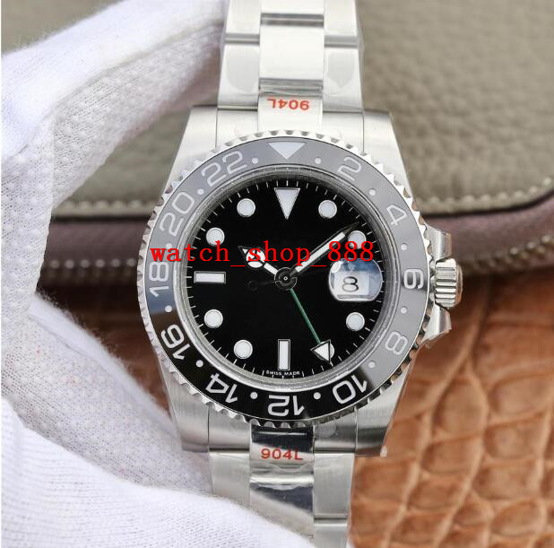 Men's Ceramic Bezel GM Factory GMTII Automatic Cal.3186 Watch Men 904L Steel 40mm 116710ln 116710blnr 116710 batman luminous diving ceramic bez
Men's Ceramic Bezel GM Factory GMTII Automatic Cal.3186 Watch Men 904L Steel 40mm 116710ln 116710blnr 116710 batman luminous diving ceramic bez