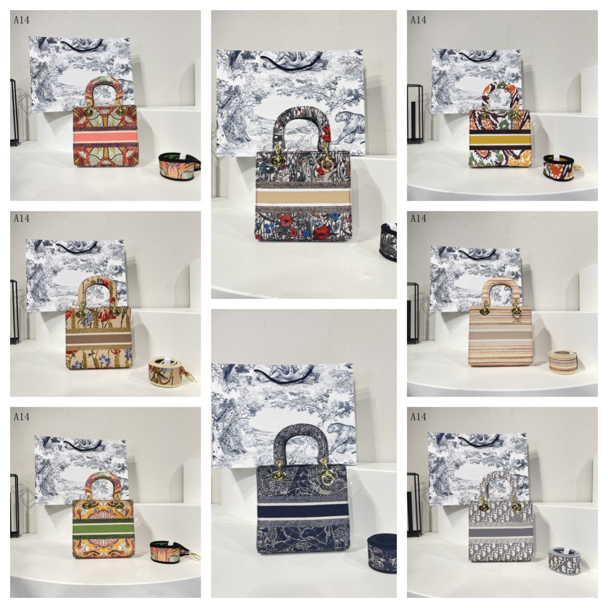 Diana Bag Women's Boutique Top Designer's Handbag Pattern Embroidery Crossbody Bags Fashion Hardware Casual Shoulder Bag Size 24cm Box Invoice, Customize
Diana Bag Women's Boutique Top Designer's Handbag Pattern Embroidery Crossbody Bags Fashion Hardware Casual Shoulder Bag Size 24cm Box Invoice, Customize