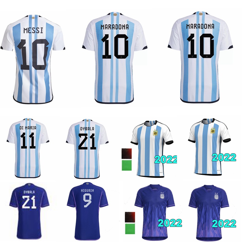 Player Fans Version Argentina Soccer Jersey 22 23 Home Away 1986 Football Shirts 2022 MESSIS DYBALA DE PAUL DI MARIA National Team MARADONA Men Kids kit uniforms, 2022 home+patch
Player Fans Version Argentina Soccer Jersey 22 23 Home Away 1986 Football Shirts 2022 MESSIS DYBALA DE PAUL DI MARIA National Team MARADONA Men Kids kit uniforms, 2022 home+patch