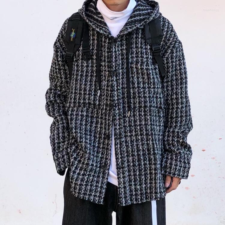 Men's Jackets Men's Jacket 2022 Spring And Autumn Retro Base Layered Plaid Loose Oversize Cardigan Hooded For Men Women, Picture color
Men's Jackets Men's Jacket 2022 Spring And Autumn Retro Base Layered Plaid Loose Oversize Cardigan Hooded For Men Women, Picture color